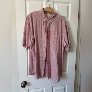 Weatherproof Heather Short-Sleeve Button-Down Shirt